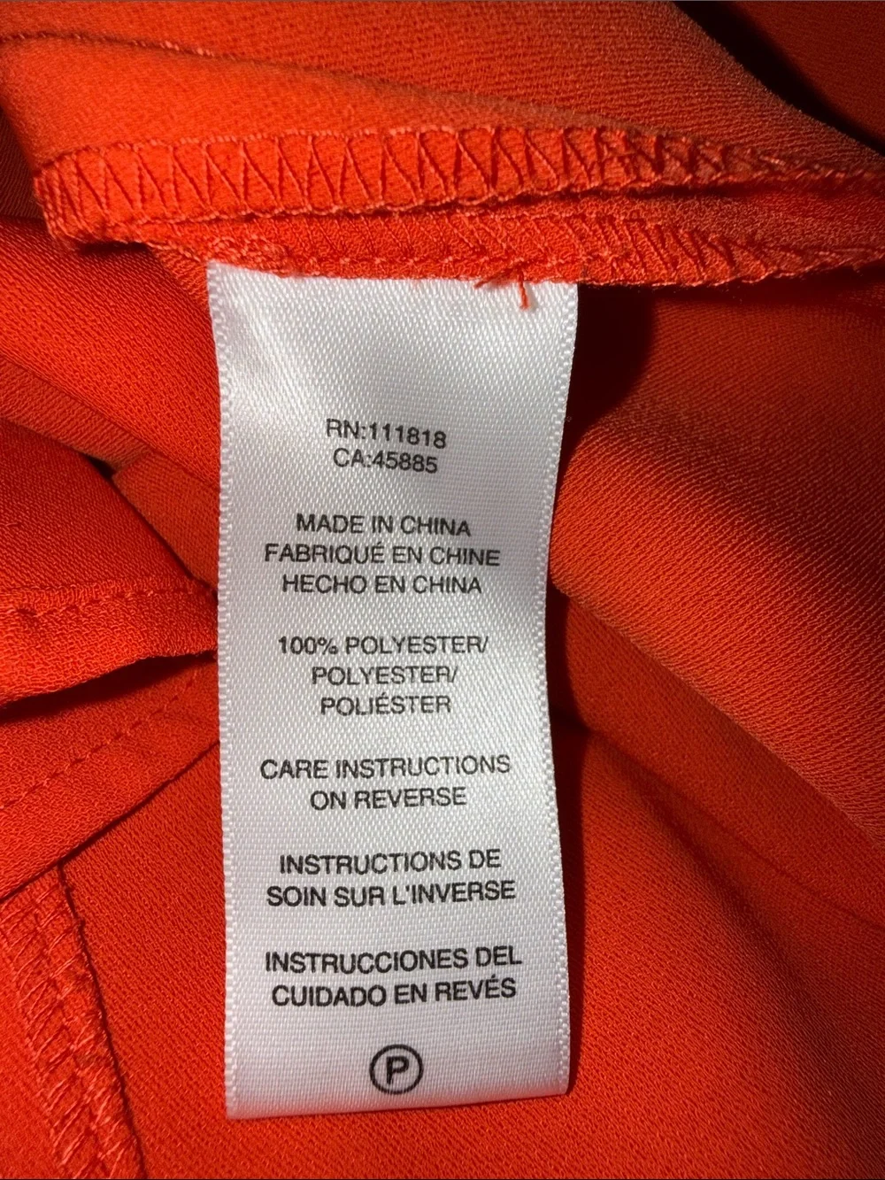Michael Kors Sleeveless Collared Midi Dress in Vibrant Orange